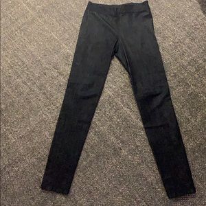 The Row Denim Leggings Straight Leg